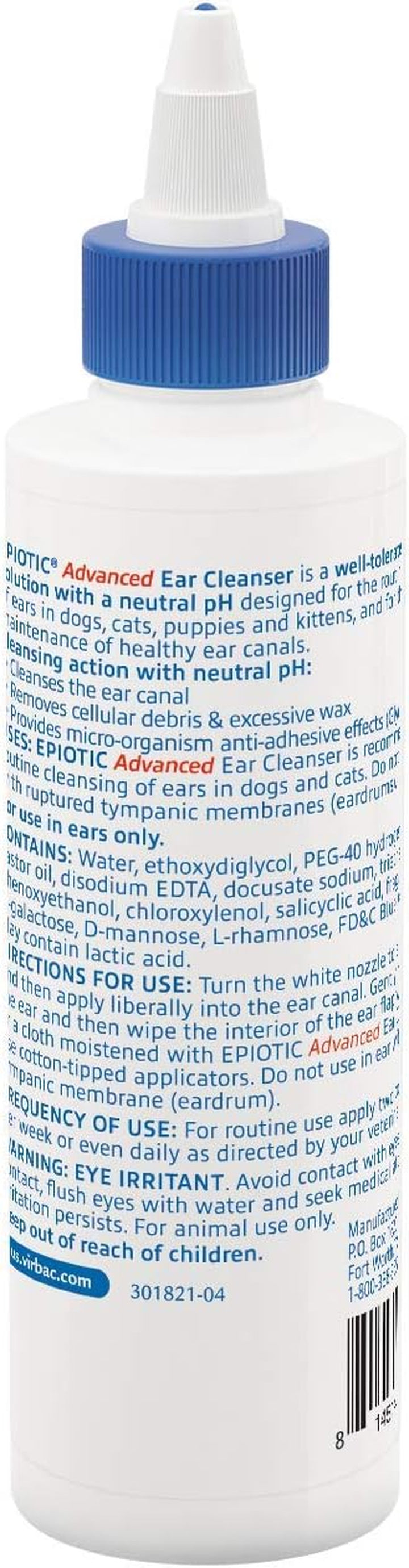 Epi-Otic Advanced Ear Cleanser for Dogs and Cats (All Sizes)