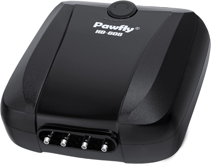 Aquarium Air Pump Oxygen Pump for 10-200 Gallon Fish Tanks Buckets Dual Outlet Adjustable Ultra Quiet Aerator Pump with Accessories