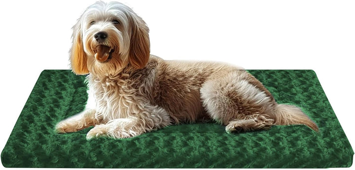 Dog Bed Mat - Dog Crate Pad - Reversible Dog Mat for Pet Comfort - Soft Bed Crate Pads with Dual-Sided Design for All Seasons - Durable, Machine Washable Mat for Crates, Travel, and Home