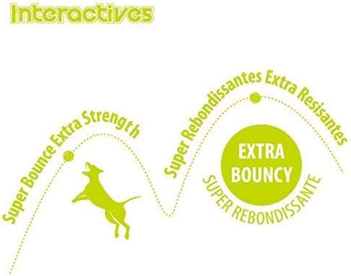 2-Inch Tennis Balls for Dogs, Fetch Toys for Small Medium Dogs, Bouncy & Durable Tennis Balls for Ball Launcher Toy, 6 Pack Fetch Toy for Outdoor Play