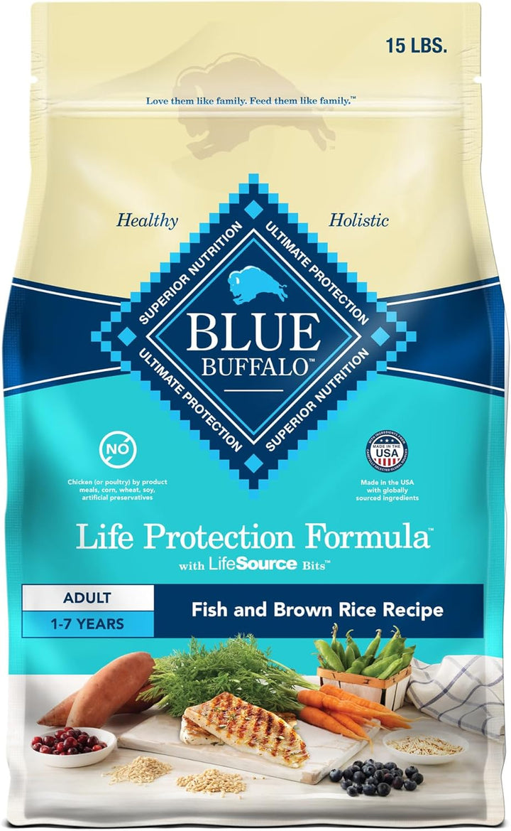 Life Protection Formula Natural Adult Dry Dog Food, Chicken and Brown Rice 5-Lb Trial Size Bag