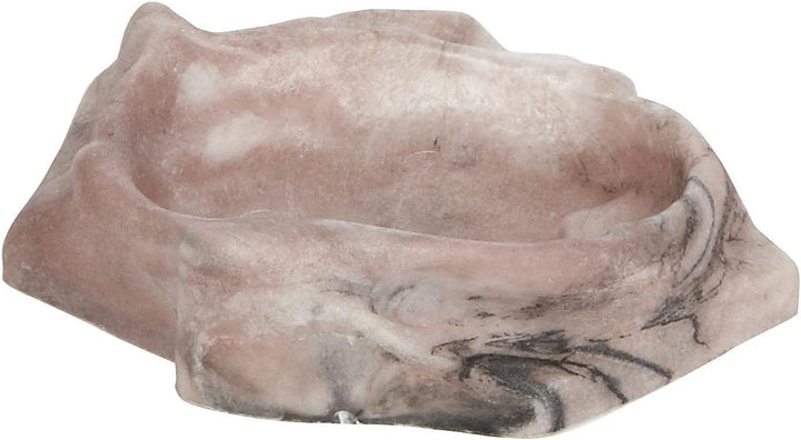 Repti Rock Reptile Water Dish for Fish, X-Small,Black