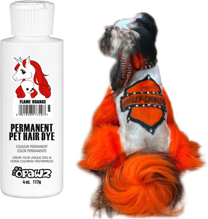 Permanent Dog Hair Dye, Pet Hair Dye Safely Used by Grooming Salons for a Decade, Pet Safe Dye Lasts over 20 Washes, Bright Color for Dogs and Horses (Adrian Pink)