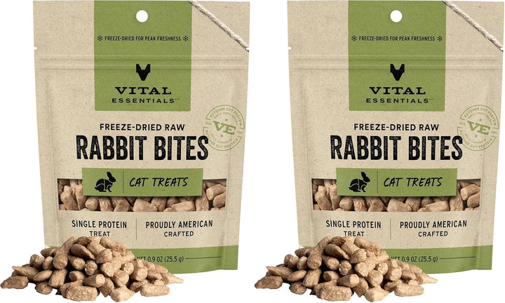 Salmon Bites Cat Treats, 1.1 Oz | Freeze-Dried Raw | Single Protein | Grain Free, Gluten Free, Filler Free