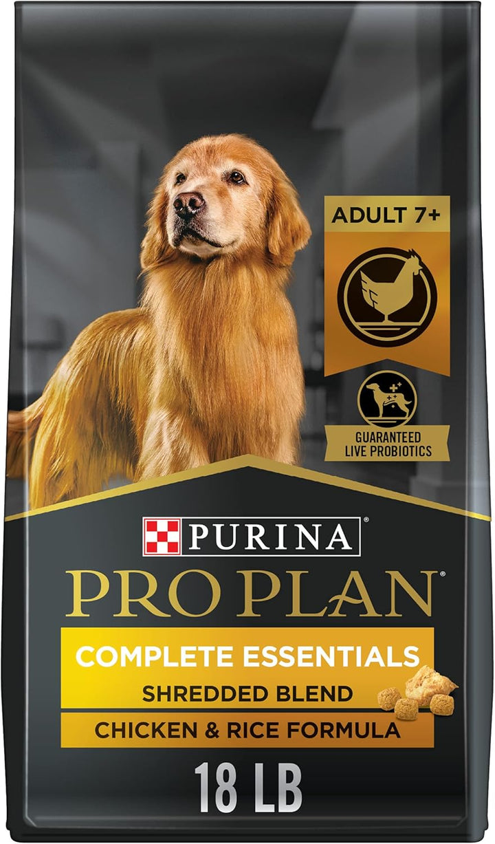 Complete Essentials Shredded Blend Turkey and Rice Dog Food Dry Formula with Probiotics for Dogs - 33 Lb. Bag