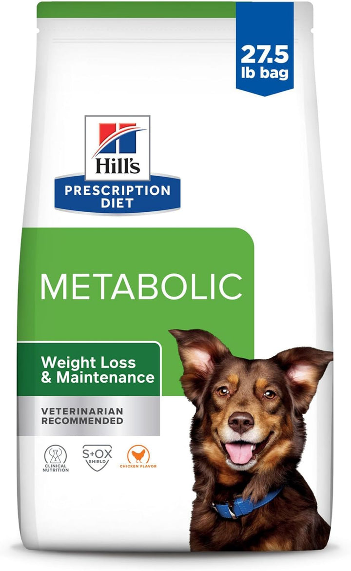 Metabolic Weight Management Chicken Flavor Dry Dog Food, Veterinary Diet, 27.5 Lb. Bag