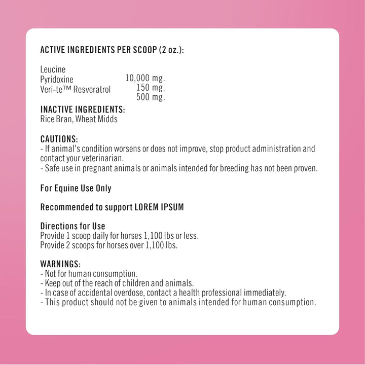 Metastable Pellets for Horses 5 Lb Bag – 40 Servings – University-Studied Support for Horses with Laminitis, Insulin Resistance & Metabolic Disorders