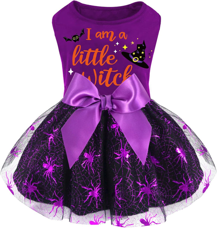 Dog Birthday Dress Puppy Clothes for Small Dogs Girl Birthday Party Tulle Pet Outfit, Cat Appeal-Small