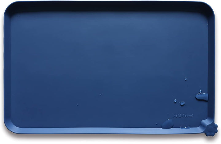 -Waterproof Pet Feeding Mats with High Lips - Multiple Size and Colors for Dogs, Cats & Others-G