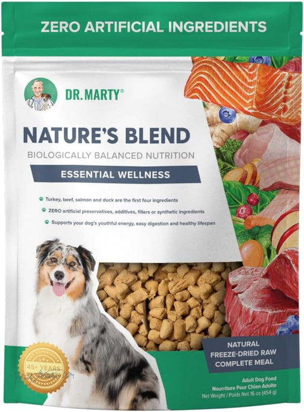 Nature'S Blend Essential Wellness Freeze-Dried Raw Adult Dog Food 16-Oz