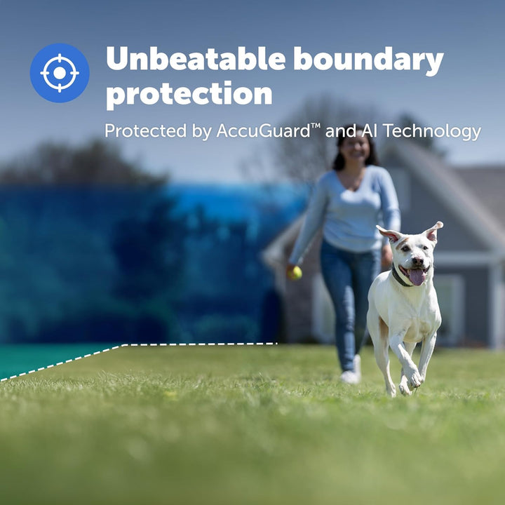 Guardian GPS Dog Fence – No Subscription – Create Your Own Wireless Fence for Dogs – for Yards 3/4 Acres or Larger – World'S Safest GPS Dog Fence Tech – New, Redesigned Collar