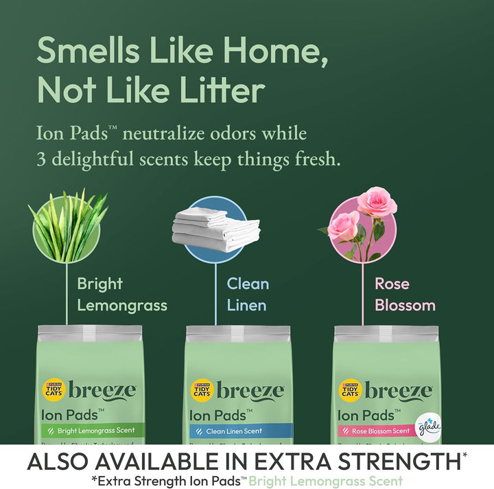 Purina  Cat Litter Breeze Pads Refill Pack Multi Cat Litter Pads - 8 Ct. Bag
