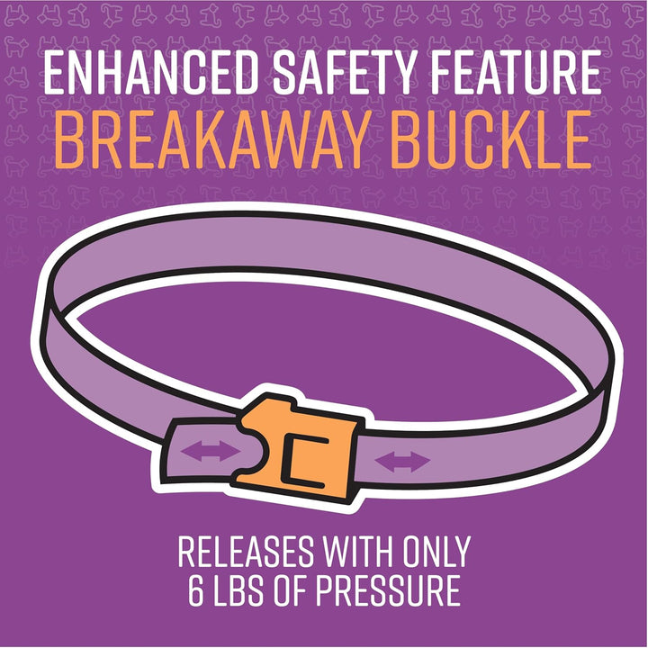 Calming Collar for Cats, Long-Lasting Pheromone Collar Helps Calm Cats for 30 Days, Reduces Stress, Anxiety, Loud Noises and Separation, 3 Count