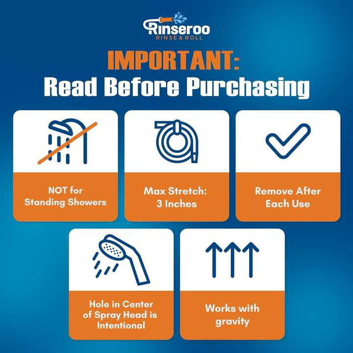 Slip-On Bathtub Faucet Sprayer Attachment. Ultra-Flex Dog Shower Adapter Portable with Pet Showerhead. Attach to Tub Spout 5 Foot Hose. No Install for Speedy Washing