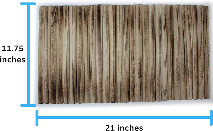 Flexible Wood Hideout - Extra Large - House, Tunnel, Ramp, Bridge, Tube for Guinea Pigs, Ferrets, Hedgehogs, Chinchillas, Small Rabbits, and Other Small Animals - Accessories, Toys, and Supplies