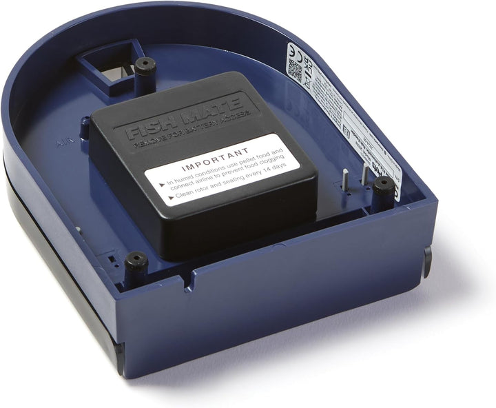 14-Feed Automatic Aquarium Fish Feeder (F14) - Timer Controlled for Precise Reliable Feeding, Vacation or Daily Use with Included Clamps, Serves up to 14 Meals