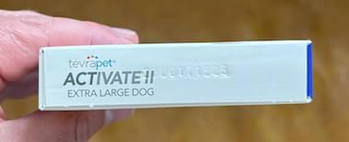 Activate II Flea and Tick Prevention for Dogs | 4 Count | Extra Large Dogs 55+ Lbs | Topical Drops | 4 Months Flea Treatment