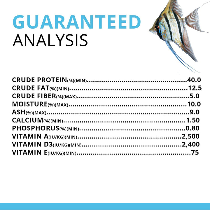 Bug Bites Tropical Fish Food, Small Granules for Small to Medium Sized Fish, 1.6 Oz., A6577