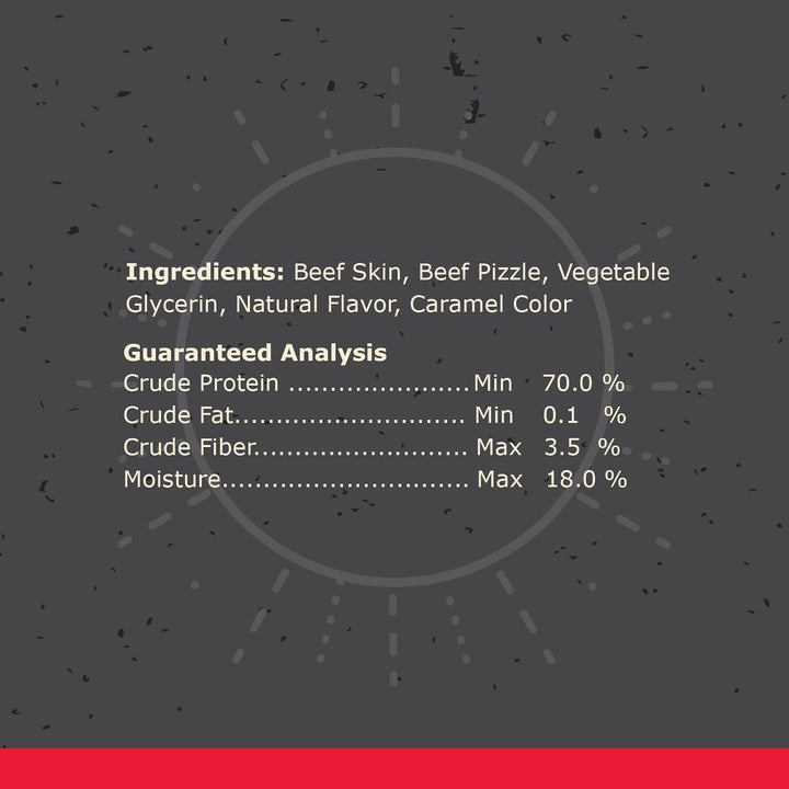 | Natural Beef & Bully Sticks | Long-Lasting, Odor Free, High Protein Chews Made with 100% Real Bully | 4 Count Medium Sticks