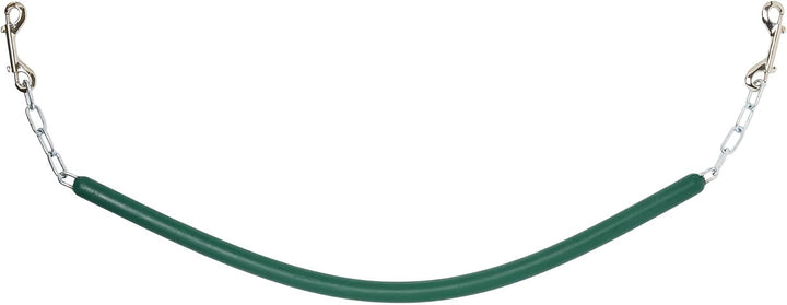 Stall Chain | Stall Area Fence Gate Hardware | Standard Size | Features 2 Double-Ended Snaps | 1" Wide Rubber | 45.5" Long | Black