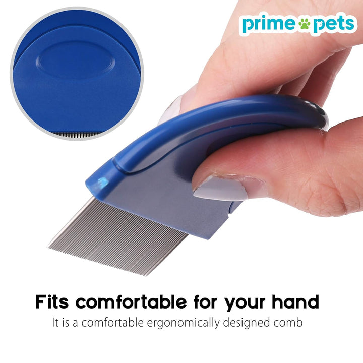 Flea Comb for Cat Dog, Pet Hair Removal Comb