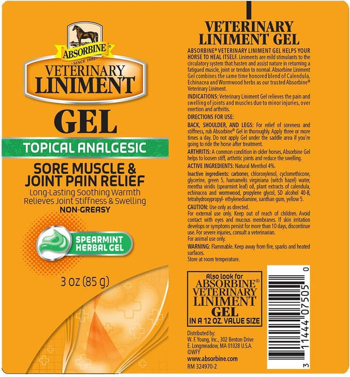 Veterinary Liniment Gel
