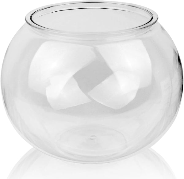 （Large Size） 3 Gallon Plastic Fish Bowl, Aquarium Fish Tank 11.5 Liters