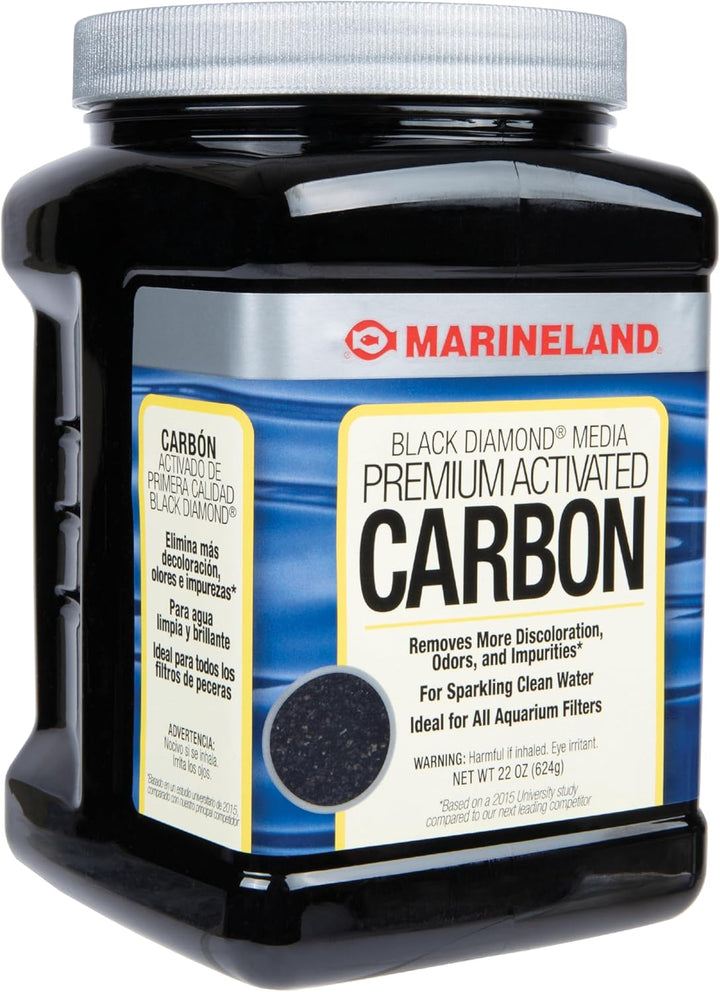 Black Diamond Premium Activated Carbon 22 Ounces, Filter Media for Aquariums