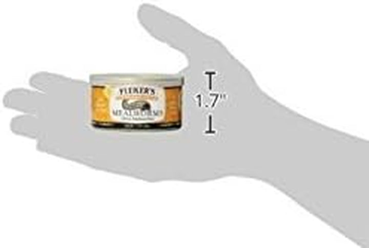 Gourmet Mealworms, Canned Food for Reptiles, Fish, Birds and Small Animals, 1.23 Oz