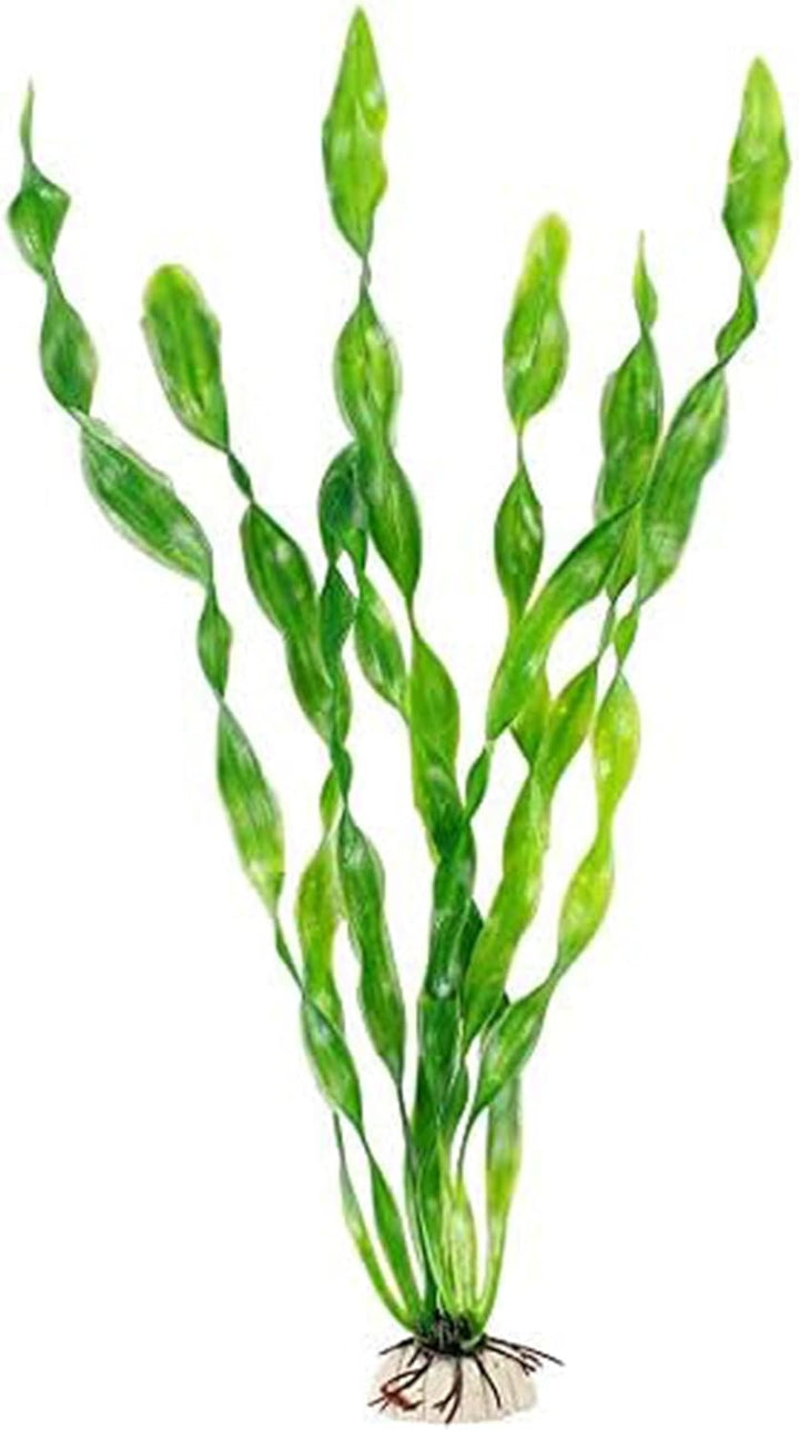 Artificial Seaweed Water Plants for Aquarium, Plastic Fish Tank Plant Decorations 10 PCS (12 Inches Tall, Green)