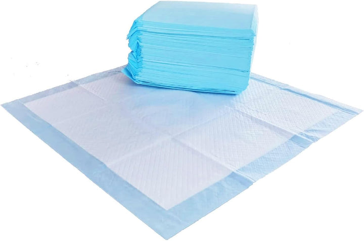Scented Dog and Puppy Pee Pads, 5-Layer Leak-Proof Super Absorbent, Quick-Dry Surface, Potty Training, Regular (22X22"), 150 Count, Blue