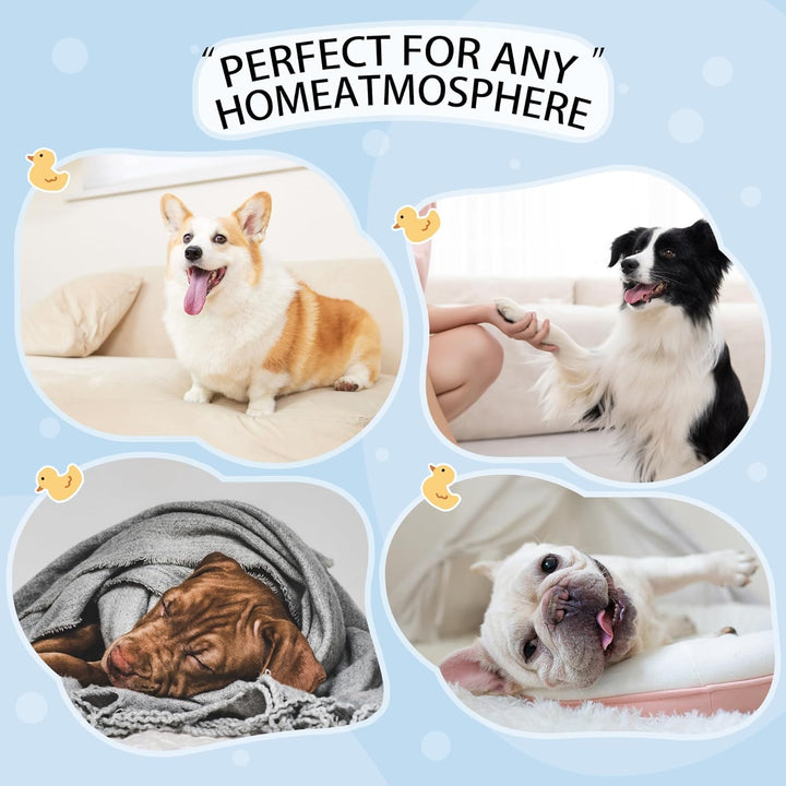 Dog Pajamas Onesie: Comfortable Four-Legged Apparel for Small, Medium, & Large Dogs, Polyester Material for Comfort, Wrinkle Resistance, Moisture Wicking, and Stretchiness Yellow Duck S