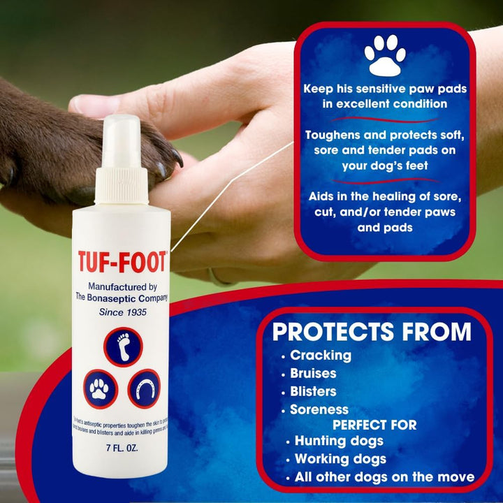 Dog Paw & Skin Protection Liquid – 7Oz | Veterinarian Recommended | Heals & Protects Paws, Hooves & Skin | Lick-Safe Paw Protector for Dogs against Hot Pavement, Ice & Salt