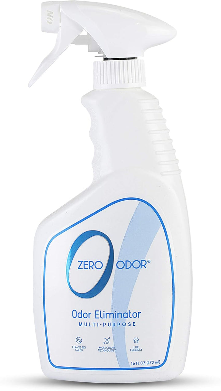 Multi-Purpose Odor Eliminator - Eliminate Air & Surface Odor – Patented Technology Best for Bathroom, Kitchen, Fabric, Closet- Smell Great Again, 8Oz (Over 1000 Sprays)