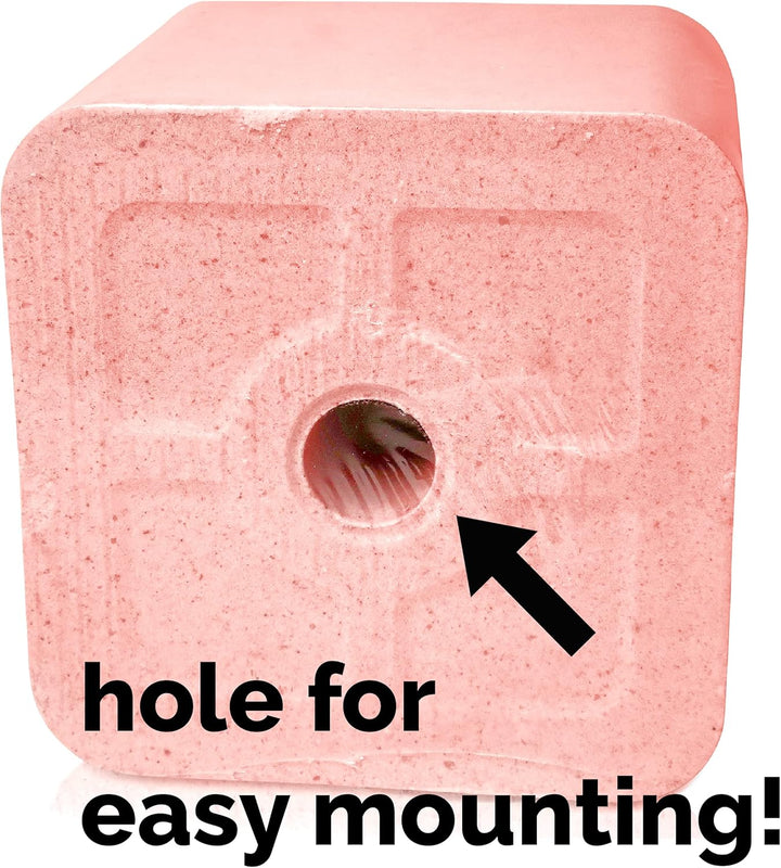 ® 11LB (5KG) Compressed Pink Himalayan Salt Lick | for Livestock and Wildlife Animals | 100% Pure & Natural Feed Salt Block | Natural Minerals and Trace Elements