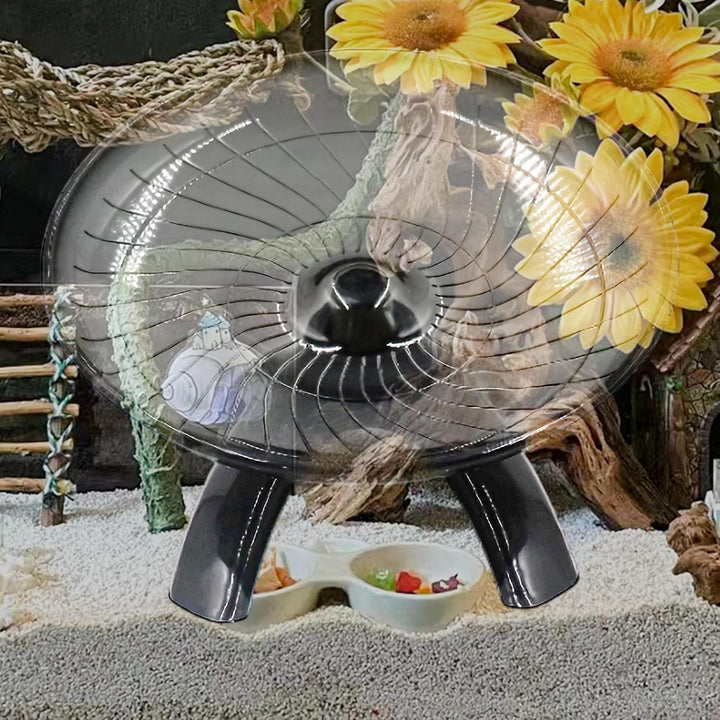 Hermit Crabs Wheel Toy, Hamster Running Wheel Toys, Small Animals Cage Accessory, Tank Accessory, Suitable for Hermit Crab Hamster Rat