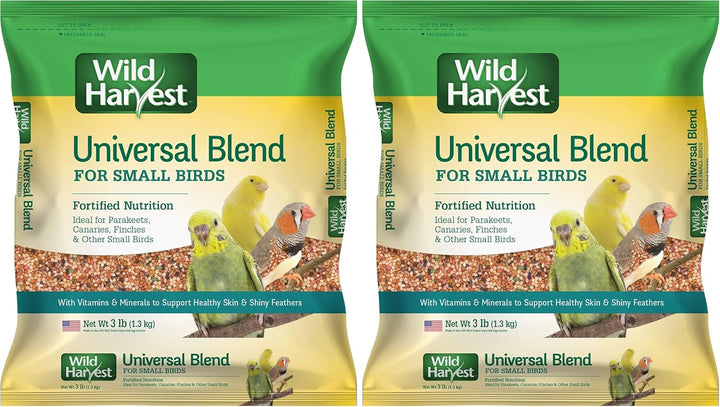 Universal Blend for Small Birds 3 Pounds, Foritified Nutrition