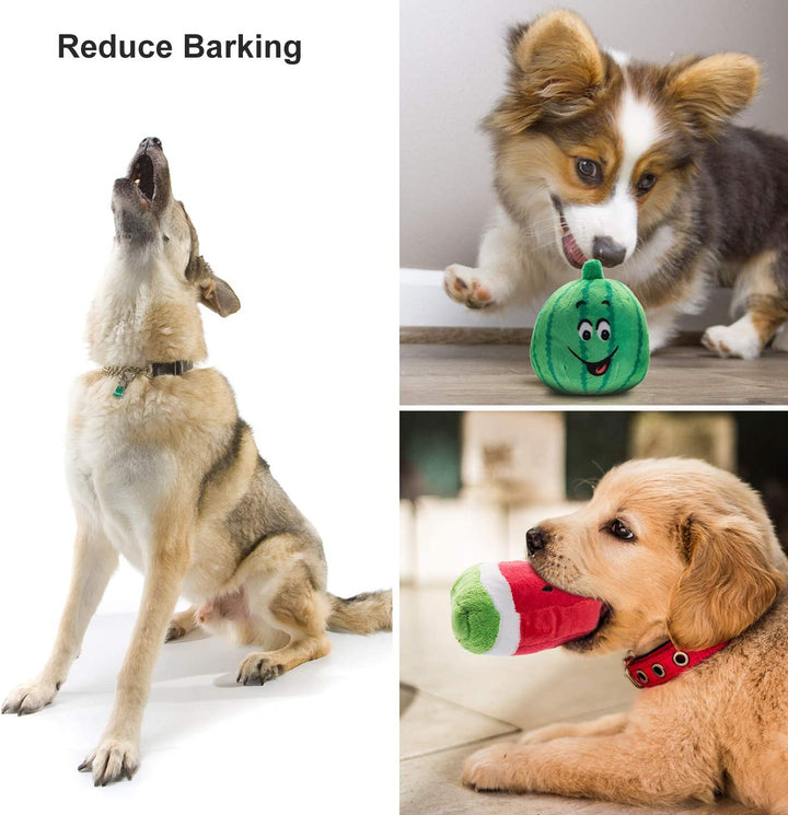 Dog Squeaky Toys, Plush Small Dog Toys for Dogs, Stuffed with Squeakers,12 Pcs Puppy Toys with a Carrying Bag for Small Medium Size