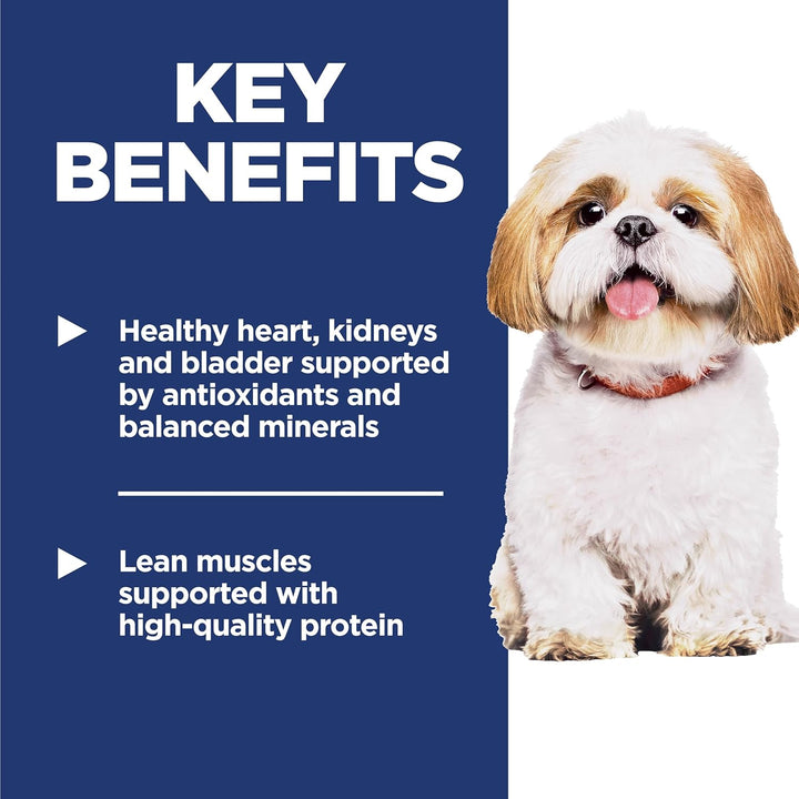 Adult 7+, Senior Adult 7+ Premium Nutrition, Small Kibble, Dry Dog Food, Chicken, Brown Rice, & Barley, 5 Lb Bag