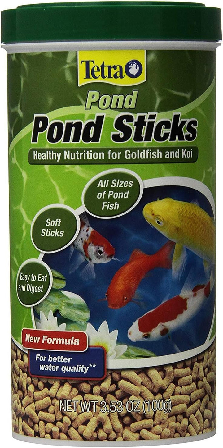 pond Pond Sticks, Pond Fish Food, for Goldfish and Koi, 1.72 Pounds