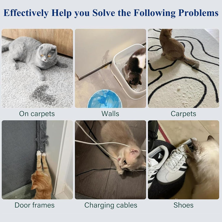 Cat Deterrent Spray,Natural Safe Upgraded Scratch Deterrent Training Aid for Furniture,Sofas,Rugs,Curtain Protection