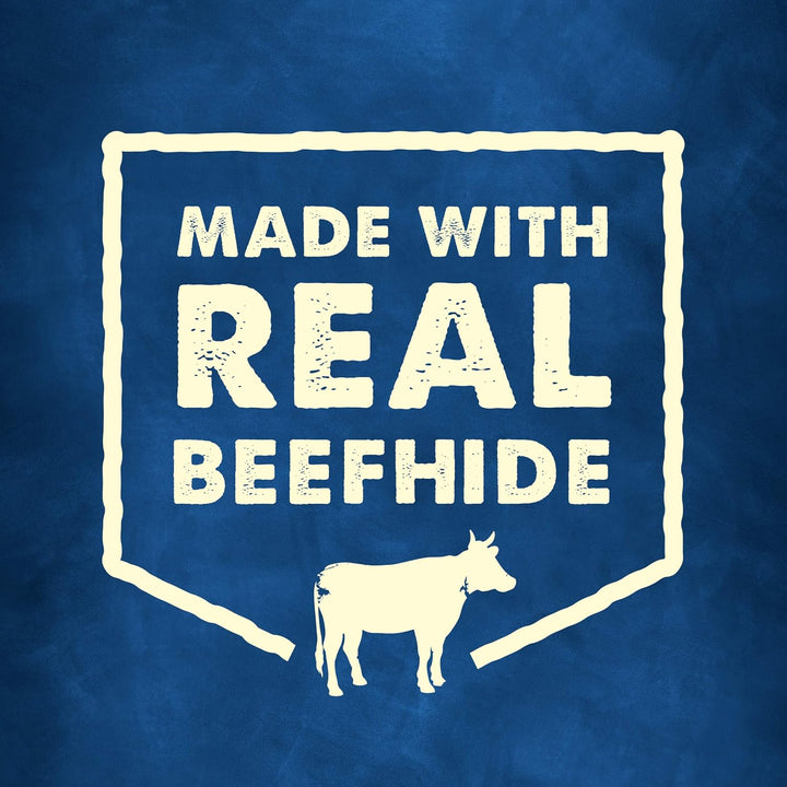 Rawhide Small/Medium Breed Dog Bones, Chewnola with Oats & Brown Rice - 10 Ct. Pouch