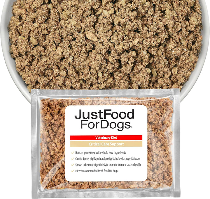 Renal Support Low Protein Dog Food for Kidney Health, Fresh Frozen Human Grade Dog Food, Rx, 18 Oz (Pack of 21)