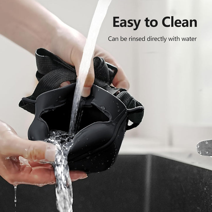 Pet Training Snack Pouch with Clicker 2.0 Upgraded Magnetic Closure, 1.66 Cup Silicone Belt for Dog Treats，Perfect for Exercising and Walking