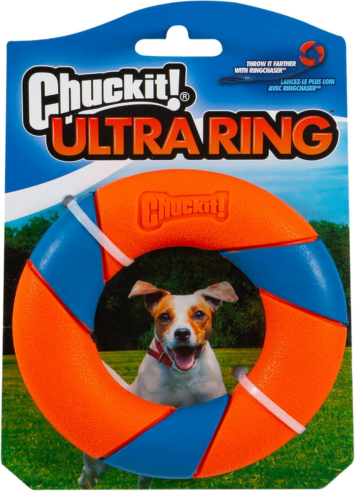 Ultraring Fetch and Chase Outdoor Dog Toy All Breeds