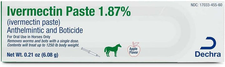 Ivermectin Paste 1.87% | Horse Dewormer Paste