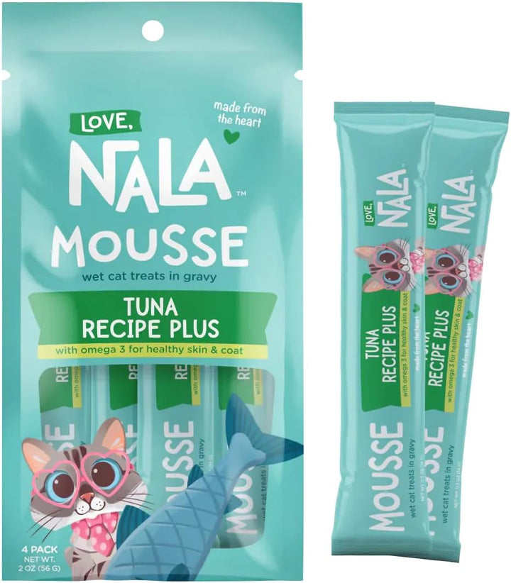 - Natural Lickable Cat Squeeze up Treat,Topper - Variety plus Pack Mousse - Wet Food Cat Puree - Grain Free, Non_Gmo Minerals, Vitamins - 24 Pack