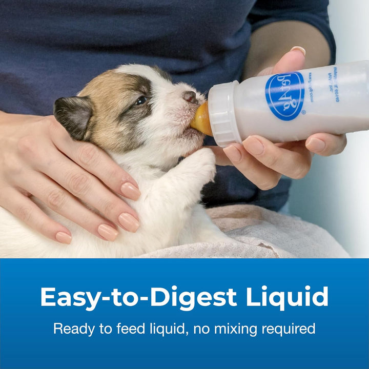 Pet-Ag Petlac Liquid for Puppies - 32 Oz - Ready-To-Feed Milk Replacement for Puppies Newborn to Six Weeks Old - Easy to Digest