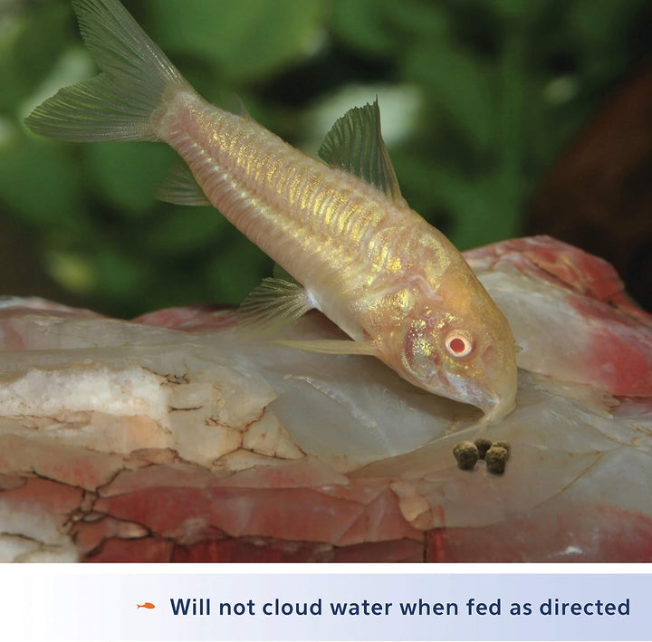 Shrimp Pellets Sinking Food for Tropical Fish, Goldfish, Loaches, Catfish and Other Bottom Feeding Fish, 6.5 Ounces