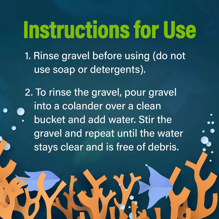 Aquarium Gravel 5 Pounds, Pearlescent, Complements Tanks and Décor (AQ-78484)